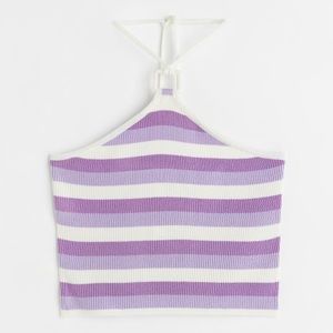 H&M ribbed halter